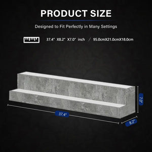 38-Inch LED Liquor Bottle Display Shelf – App & Remote-Controlled Bar Stand