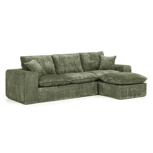 Sectional Sofa With Moveable Ottoman