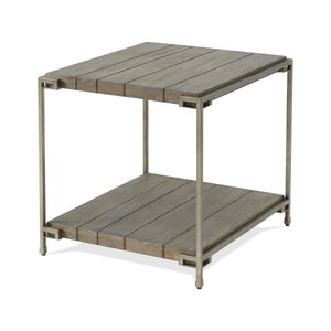 Corbeta 3-Piece Metal Frame Wood Living Room Coffee Table Set
