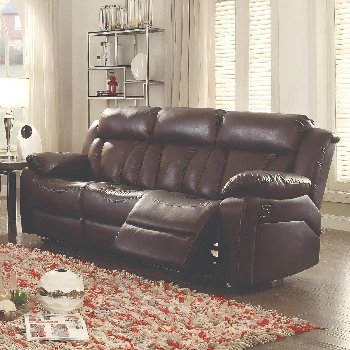Daria - Cozy Padded Love Seat For Relaxation