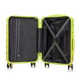14'/20' 2-Piece PC Spinner Wheel Luggage Set with Gradient Color and Lock