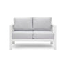 Patio All-Weather Loveseat With Thick Cushions