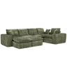 Sectional Sofa With Moveable Ottoman