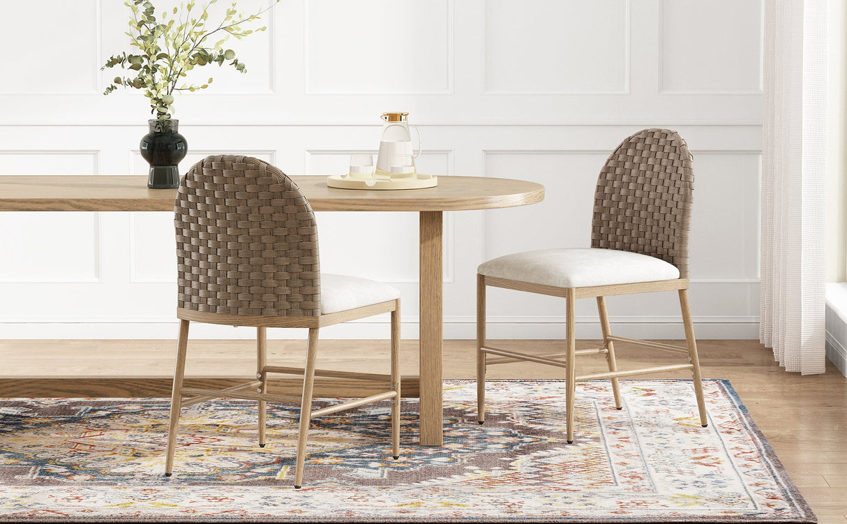 Farmhouse Dining Chairs Set of 2