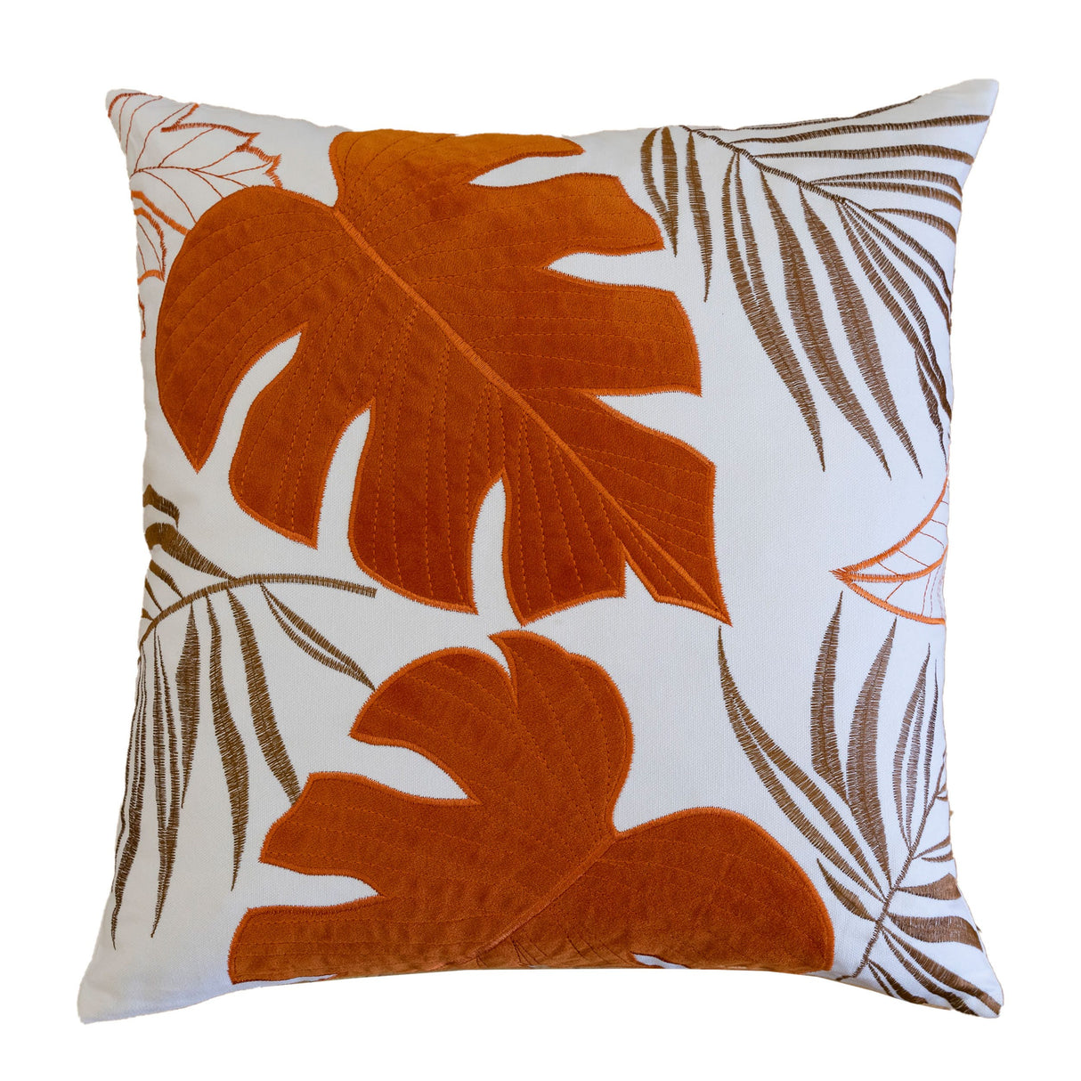 Autumn Vibes Leaf Accent Pillow - 2 Pack