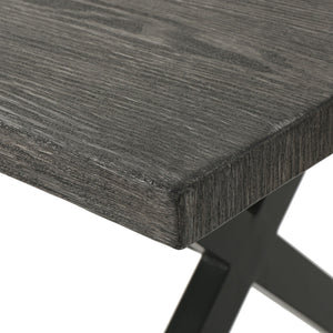 Rolando - Outdoor Aluminum Dining Table With Steel Frame