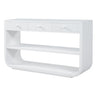 Console Table With 3 Soft Close Drawers & 2 Open Shelves