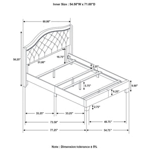 Copper - Wingback Bed