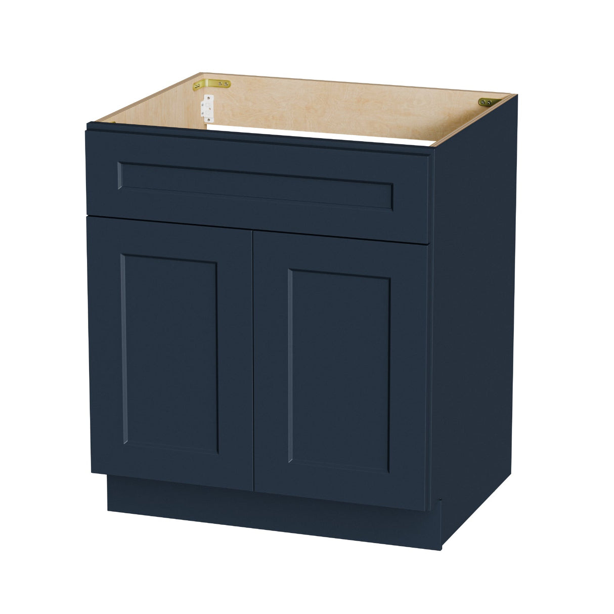 Shaker RTA 33" Kitchen Sink Base Cabinet, Painted