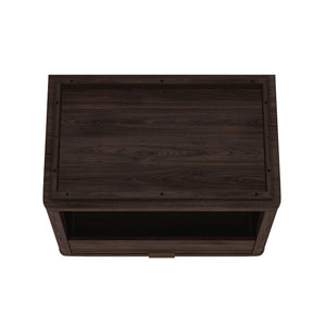 Evelyn - Nightstand With 1 Drawer And Open Shelf