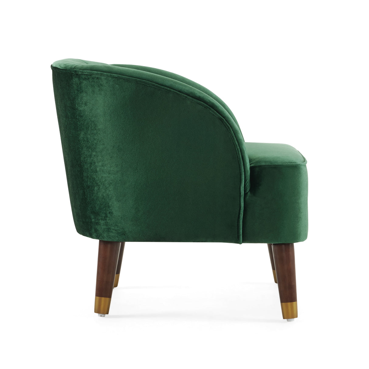 Upholstered Barrel Accent Chair