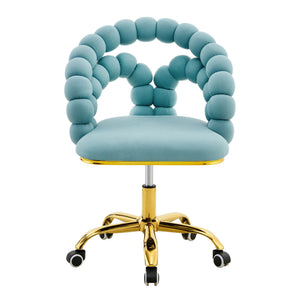 Puffy Bubble, Ball Chain Accent Chair With 5 Claw Casters