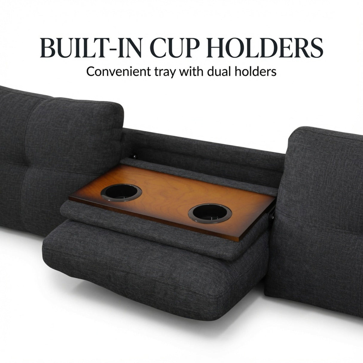 L-Shaped Sectional Sofa - 69.5" x 97.5"