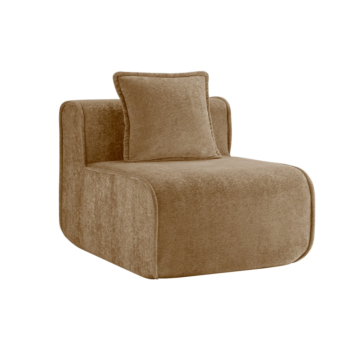 Armless Sofa Velvet