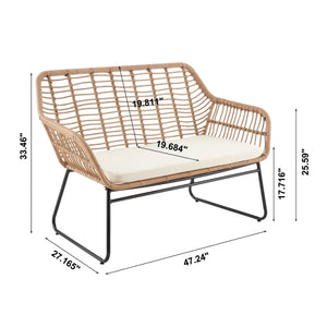 Antibes - 4 Piece Outdoor Conversation Set