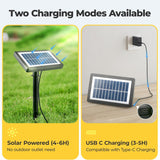 100FT Solar String Lights Outdoor – Waterproof LED Globe Lights for Patio & Garden