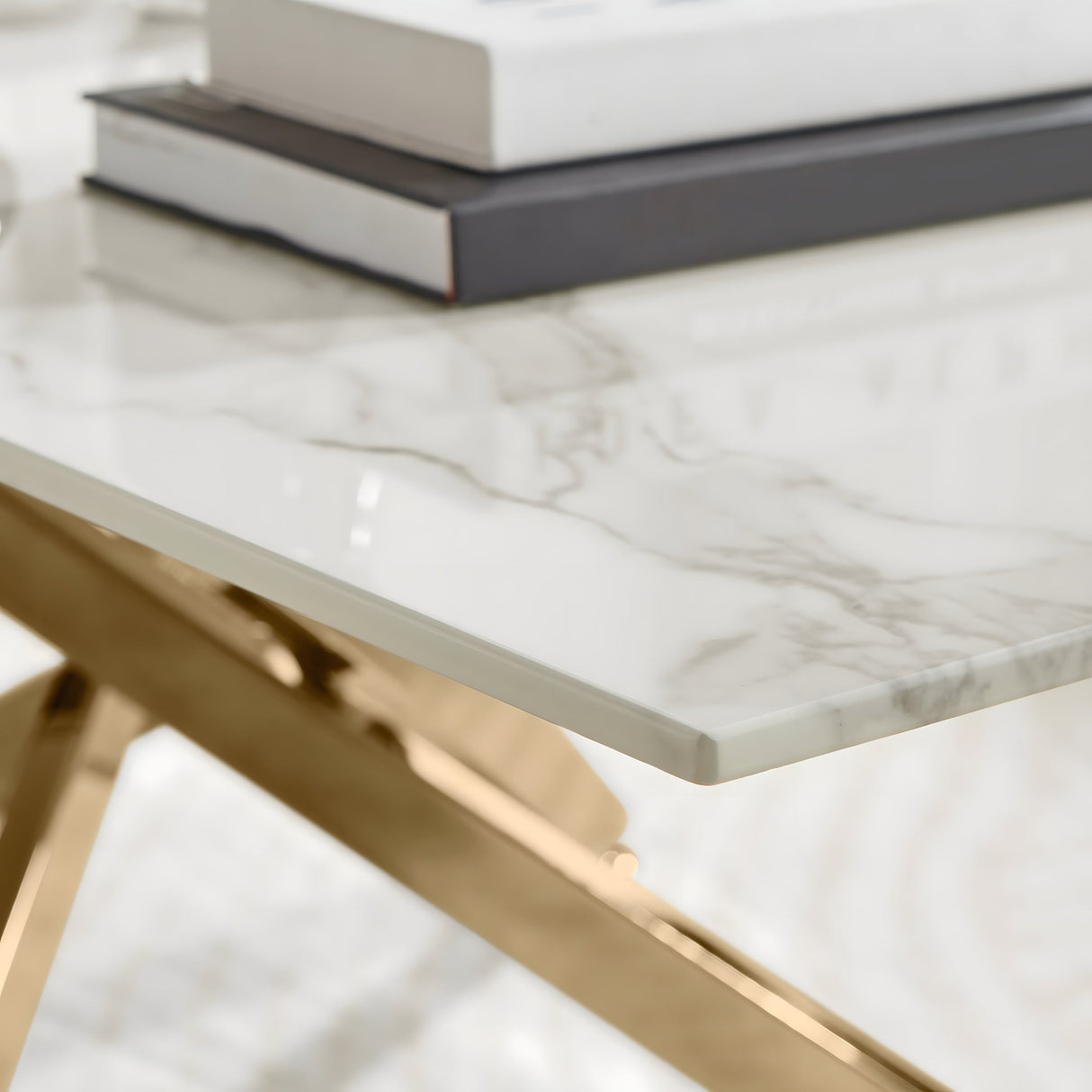 Faux Marble Tables