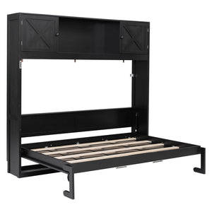 Murphy Bed With Storage Cabinets
