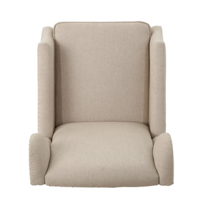 Westeros Wing Back Fabric Upholstered Recliner