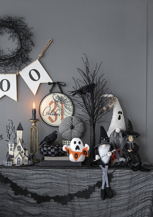 Grand Ghost Gnome With Striped Limbs
