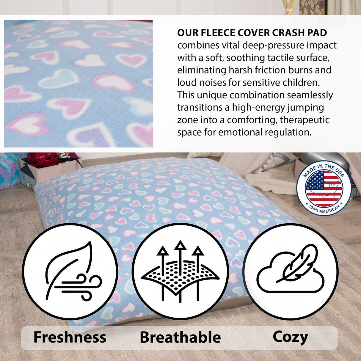 Sensory Crash Pad for Kids & Adults