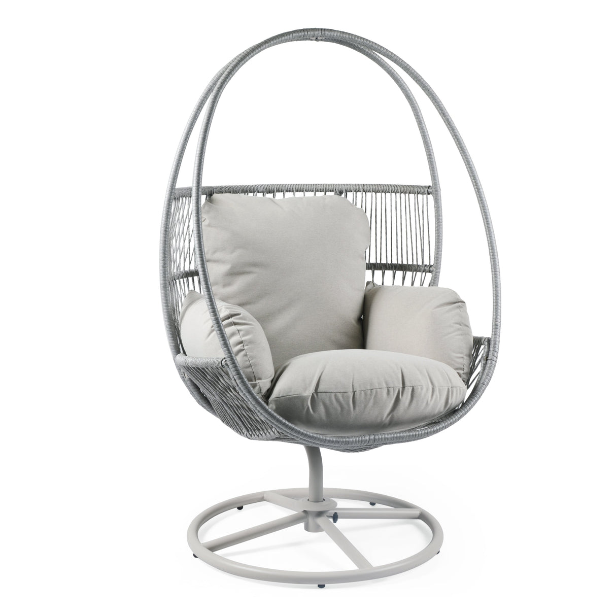 Reno Outdoor Wicker Swivel Lounge Chair