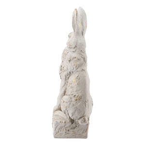 Large Magnesium Sitting Rabbit Figurine