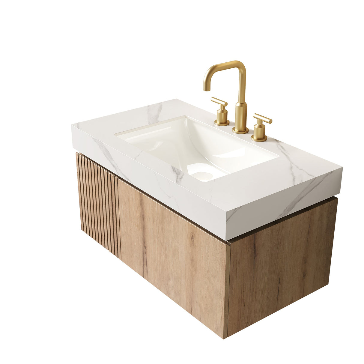 36" MURI Carrara Bathroom Vanity