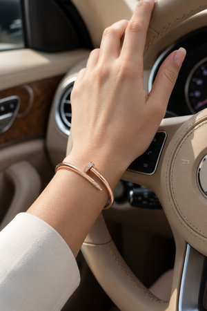 18k Nail Bracelet