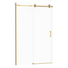Single Sliding Bypass Shower Door Enclosure With Tempered Glass