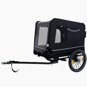 Extra Large 2-in-1 Bike Trailer & Push Cart for Pets