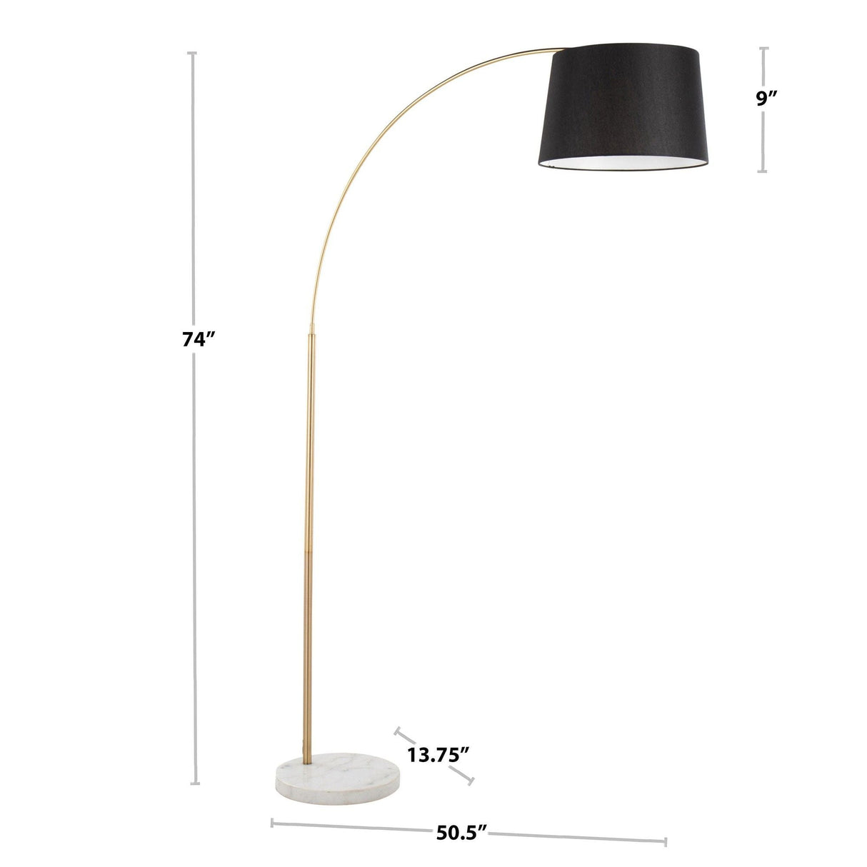 March - Contemporary Design Floor Lamp