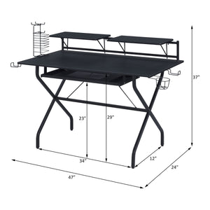 Hartman - Gaming Desk - Black