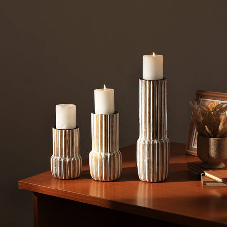 Decorative-Wooden-Centerpiece-Candle-Holder--4x12'–-Elegant-Candle-Stand-for-Any-Occasion-