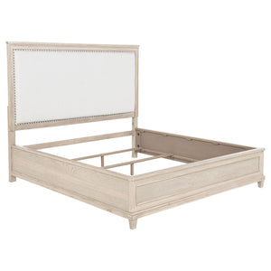 Pembroke 66-inch California King Panel Bed Washed Oak