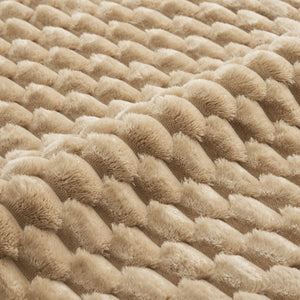 Ottoman Flannelette Fabric - Light Camel