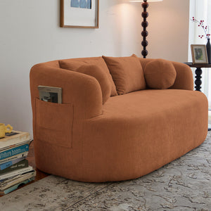 Sofa-in-a-Box, Memory Foam 2-Seater Couch