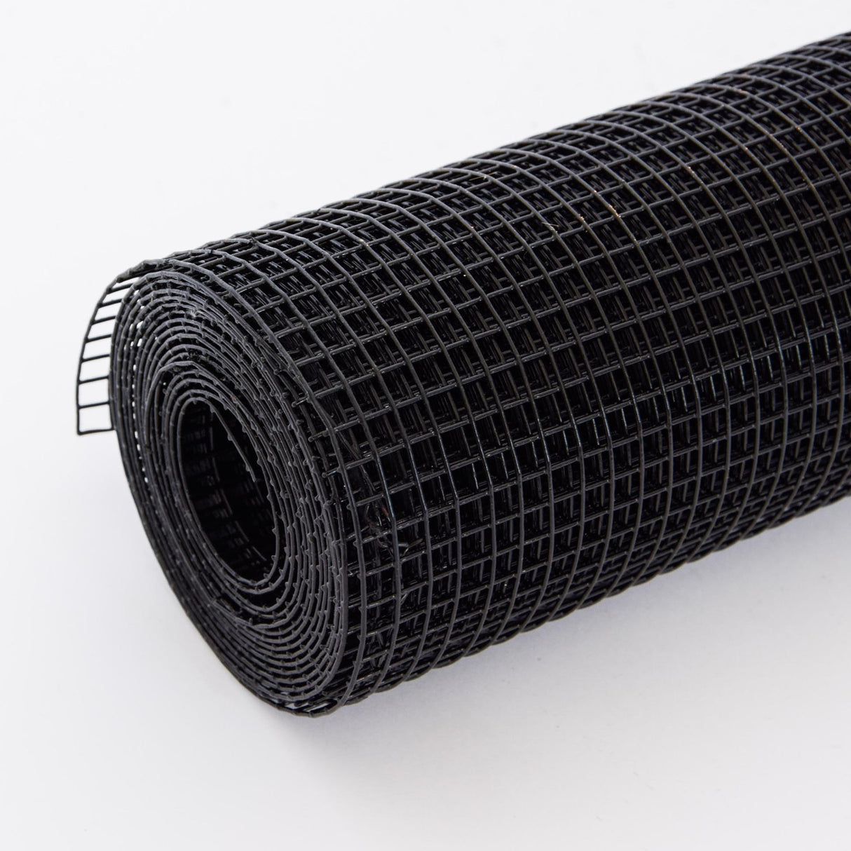 Vinyl Coated Hardware Cloth, Welded Wire Fence for Poultry & Home Improvement - Black