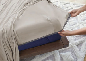 BedGear Dri-Tec Queen Pillowcase Set, Beige