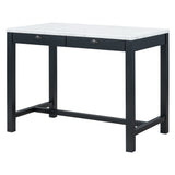 Alexandra Modern Bar Table Set with Hidden Storage Drawers
