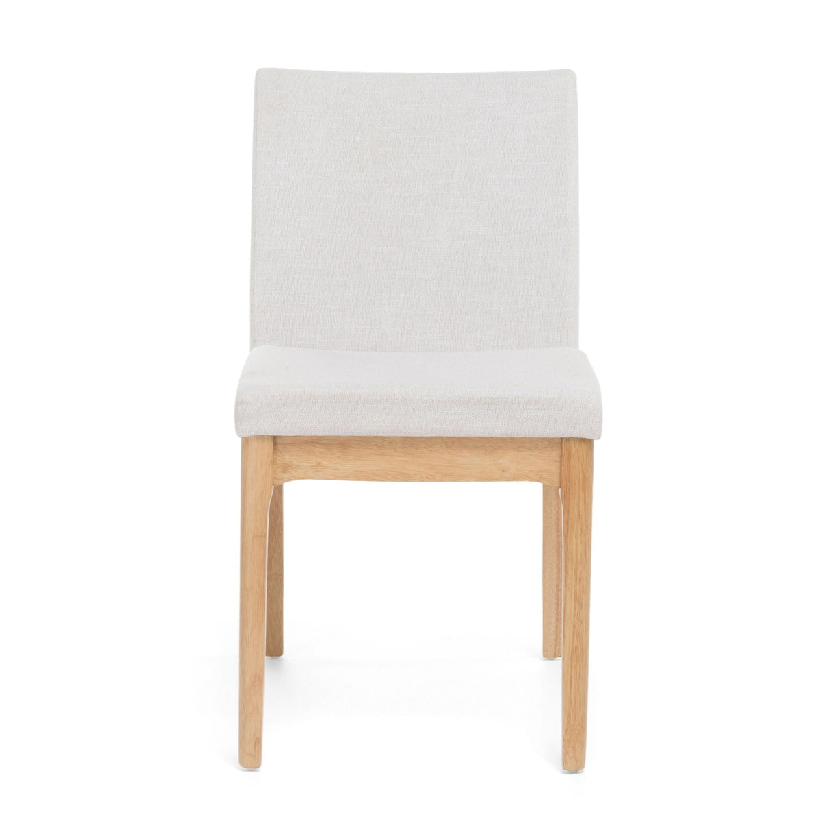 Contemporary Dining Chair SetWith Upholstered Fabric