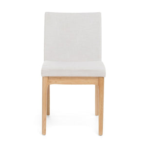 Contemporary Dining Chair SetWith Upholstered Fabric