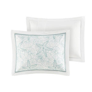 Duvet Cover Mini Set White Full/Queen