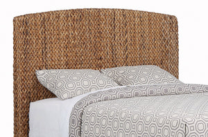 Laughton Woven Banana Leaf California King Headboard Amber