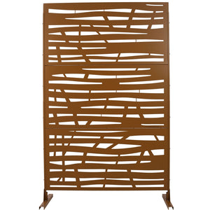 Outdoor & Indoor Privacy Screen Metal Privacy Screen