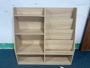 Kids Bookshelf and Toy Storage Organizer