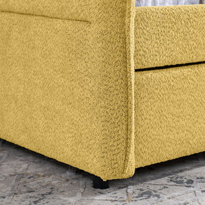 Upholstered Daybed With Pop Up Trundle