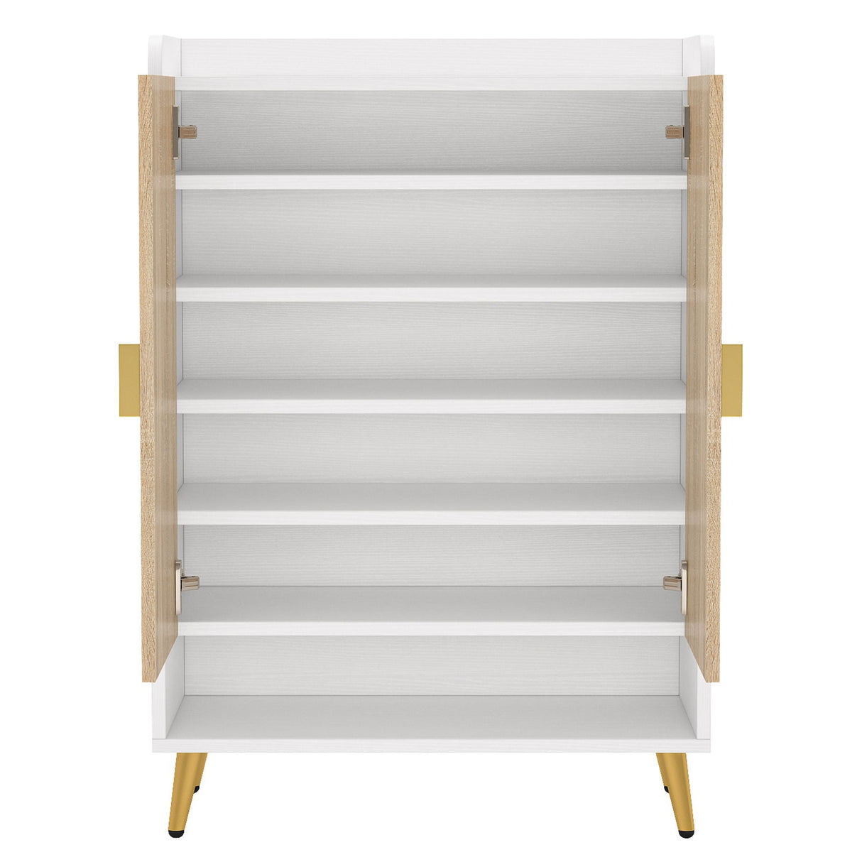 Shoe Cabinet With Doors, 7 Tier Storage Organizer