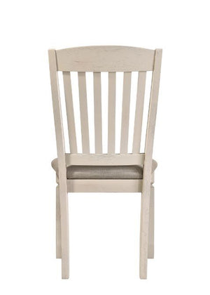 Fedele - Side Chair (Set of 2) - Tan Fabric & Cream