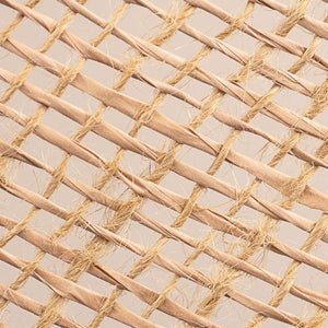 10" Poly Burlap & Jute Mesh Ribbon: Natural (10 Yards)